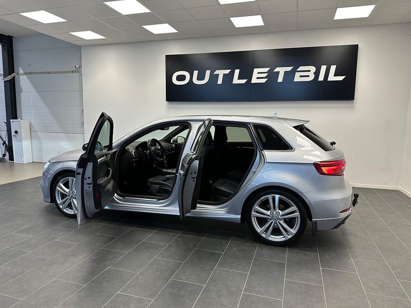 Bild 3 av Audi A3 Sportback 2,0 TFSI 190hk Quattro  S Tronic S Line Drag