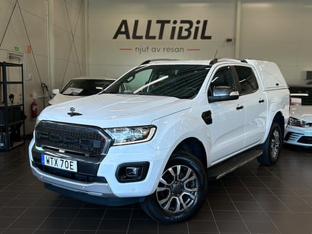 Ford Ranger Dubbelhytt Wildtrack 2.0 4x4 AUT Kamera/Värm/Drag