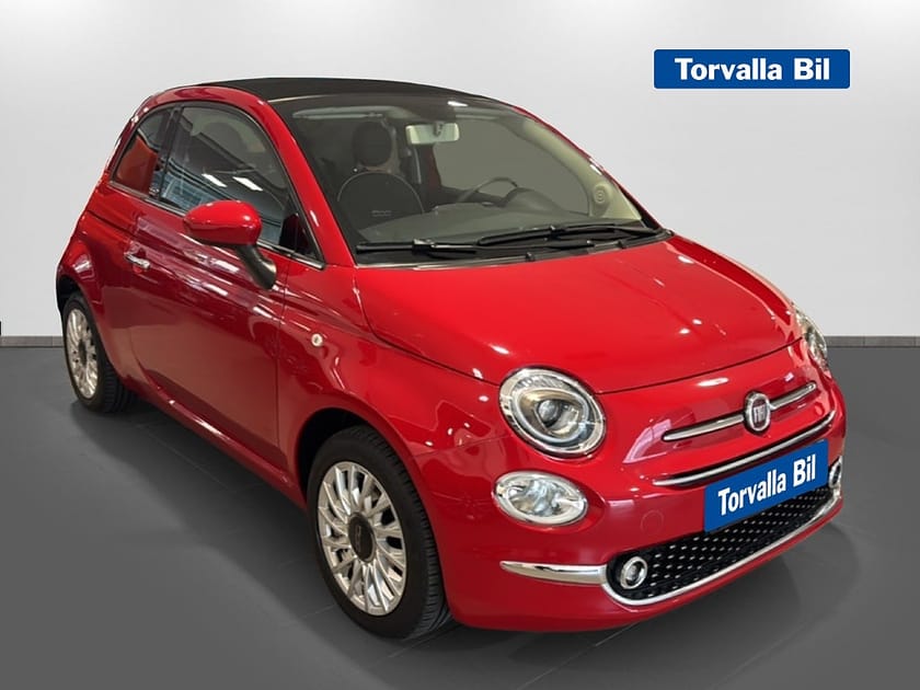 Bild 3 av Fiat 500C Cab Cabriolet Automat Lounge Parkeringssensor