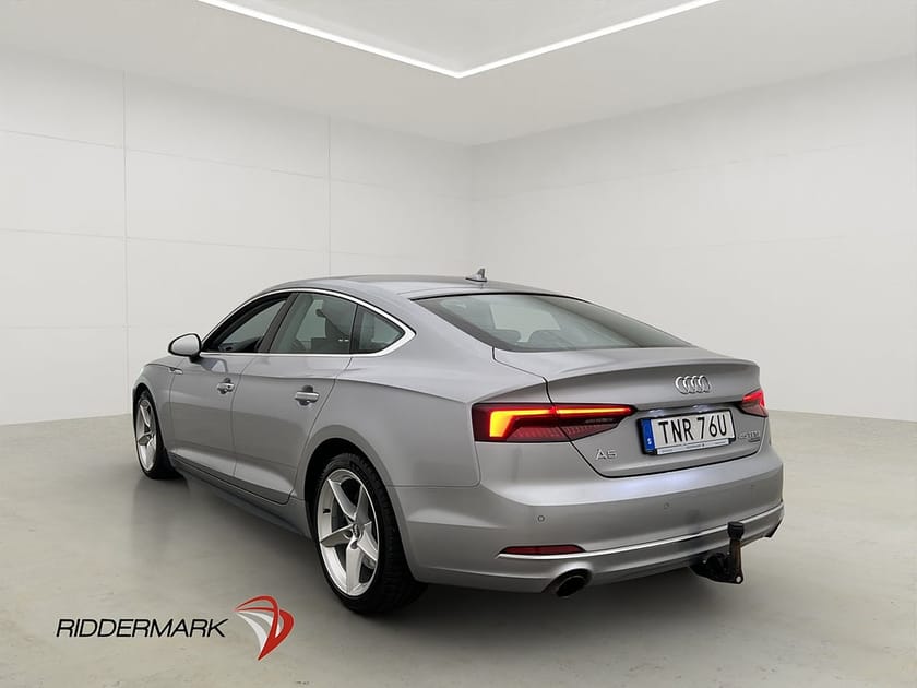 Bild 5 av Audi A5 Sportback 45 TFSI quattro SB Q 245hk Pano Drag Halvskinn
