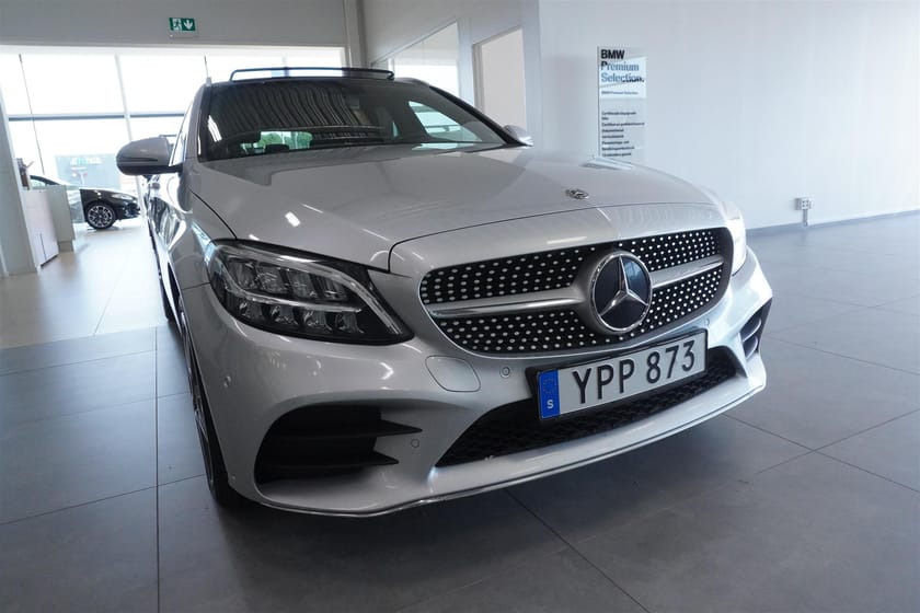 Bild 5 av Mercedes-Benz C 220 T d 4MATIC 9G-Tronic AMG 194hk Panoramaglas Dragkrok Tonade Rutor