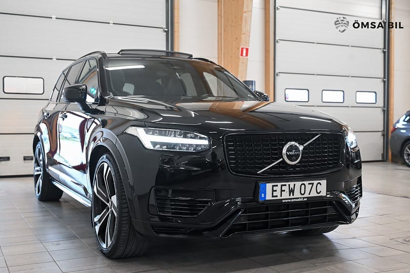 Bild 3 av Volvo XC90 7 Säten T8 AWD 7-Sits Ultimate Dark B&W HuD Luftfjädring 456hk