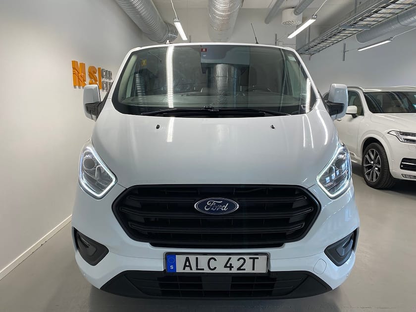 Bild 3 av Ford Transit Custom 300 2.0 EcoBlue Drag Lång  P-värme Moms Leasebar