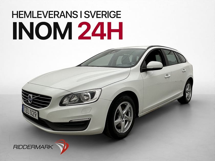Bild 1 av Volvo V60 D2 115hk Kinetic Värmare Drag Rattvärme 0.41l/Mil
