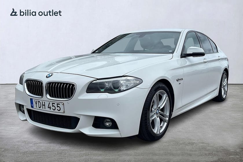 Bild 1 av BMW 520d Sedan M Sport 190hk / Sensorer Bluetooth Rattvärme