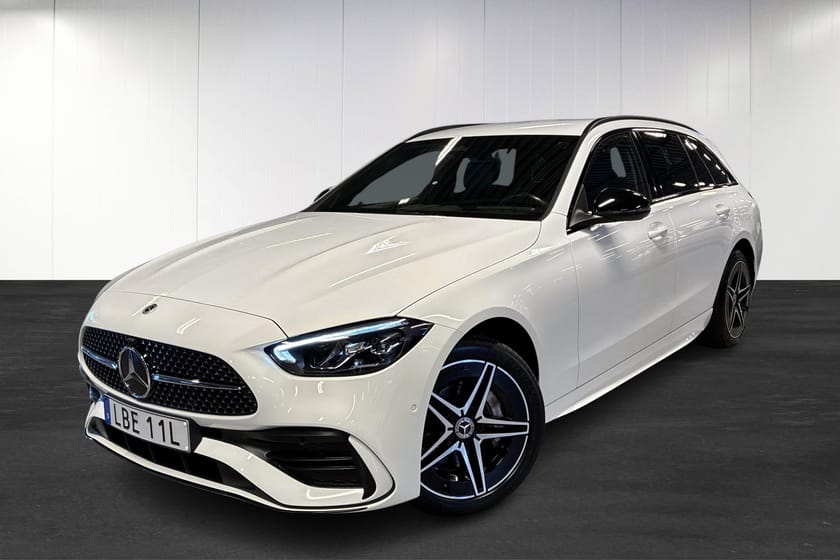 Bild 1 av Mercedes-Benz C 300 T e 9G-Tronic | AMG | Burmester | Drag | Nightpaket |