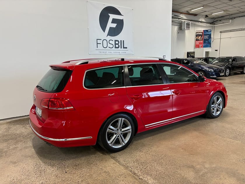 Bild 4 av Volkswagen Passat Variant 2.0 TDI 4M R-Line Värmare Drag Skinn Aut Backkamera SoV