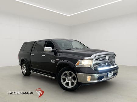 RAM 1500 Crew Cab Dodge Laramie V8 4x4 Värmare Luft L-Släde Kåpa Moms