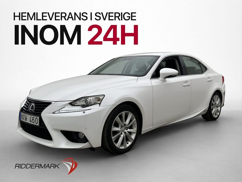 Bild 1 av Lexus IS 300h 223hk Executive Kamera Navi Halvskinn Dragkrok