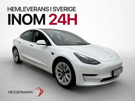 Tesla Model 3 Long Range AWD 440hk Kamera Autopilot Pano