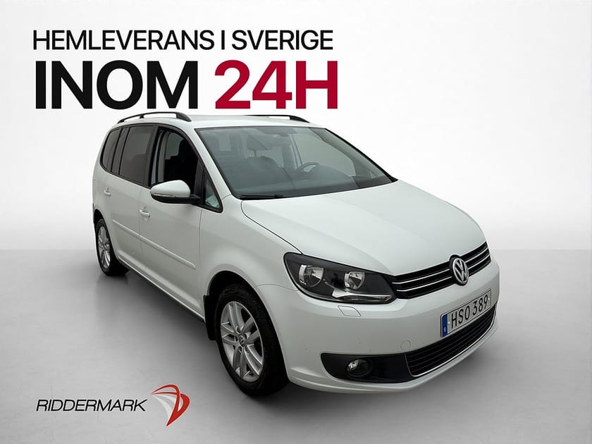 Bild 1 av Volkswagen Touran 7-seater 1.4 TSI 140hk 7-sits Backamera Dragkrok