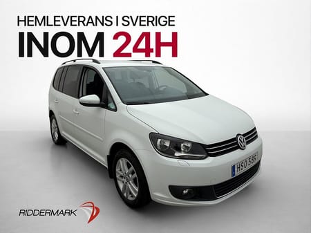 Volkswagen Touran 7-seater 1.4 TSI 140hk 7-sits Backamera Dragkrok