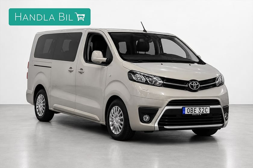 Bild 3 av Toyota Proace Verso 2.0 Aut Shuttle Long 9-sits Moms AdaptivF M-värm HUD