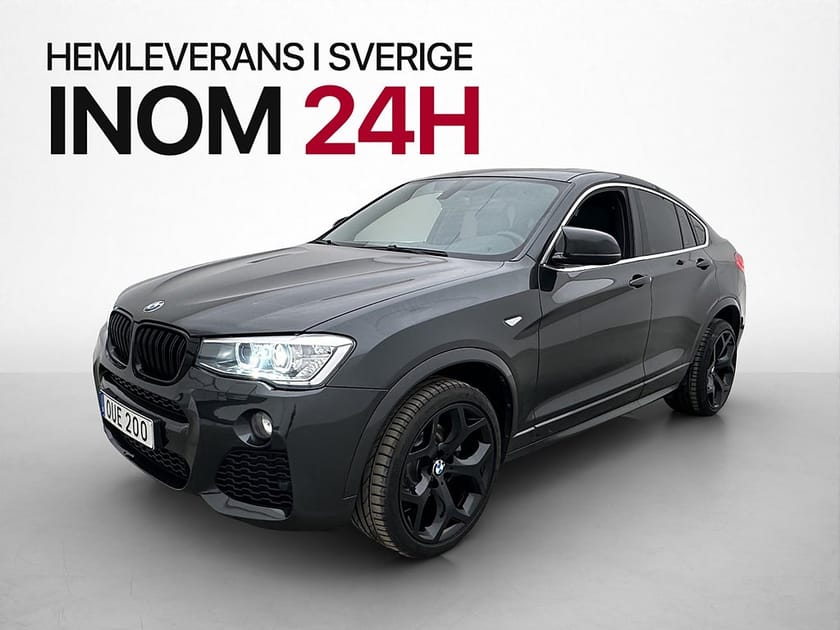 Bild 1 av BMW X4 xDrive35d 313hk M Sport Taklucka Navi H/K Kamera
