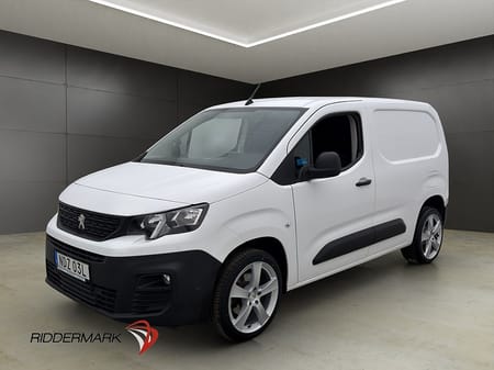 Peugeot Partner Utökad Last Ny-Kamrem Värmare PDC Drag CARPLAY Moms