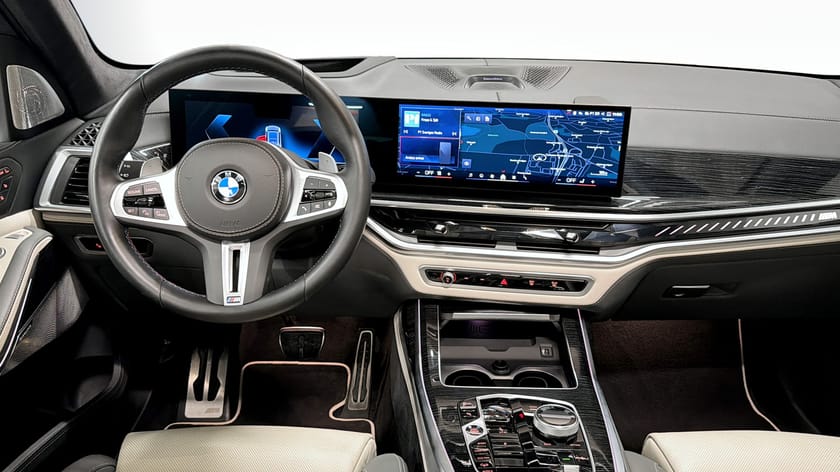 Bild 4 av BMW X7 M60i xDrive M-Sport 6-Sits B&W Panosky Softlose Massage Värmare