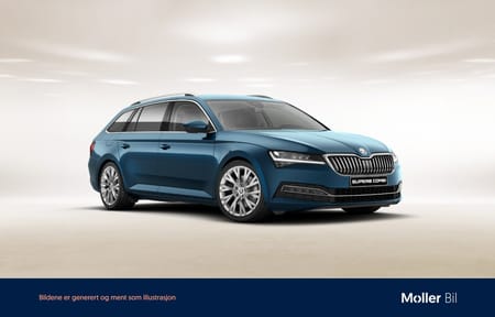 Škoda Superb Stasjonsvogn Sup3fl stv styl d200 4x4dsg7