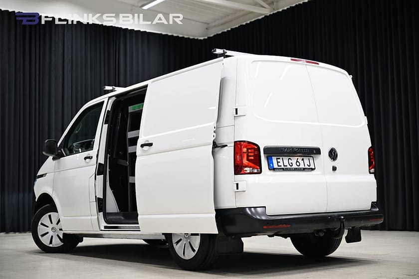 Bild 4 av Volkswagen Transporter DSG 150HK Inredning|Dubbeldörr|LED|Drag|Värmare|Leasbar