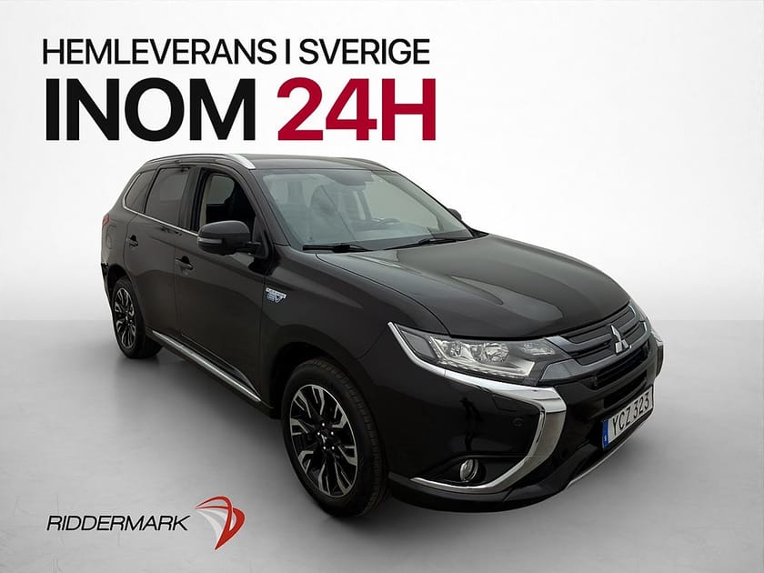 Bild 1 av Mitsubishi Outlander PHEV 203hk 4WD Business Skinn 360° Drag