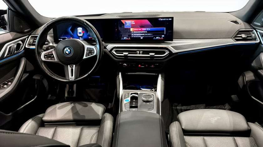 Bild 4 av BMW i4 M50 xDrive Gran Coupé M Sport PRO, Rattvärme, Drag, Farthållare