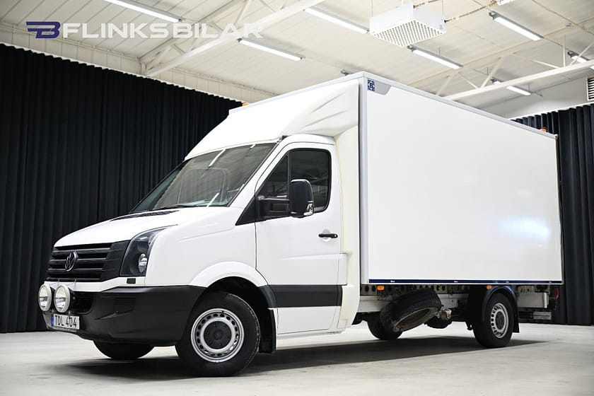 Bild 1 av Volkswagen Crafter Chassi 163HK Volymskåp|Bakgavellyft|Sidodörr|Lågmil|Leasbar