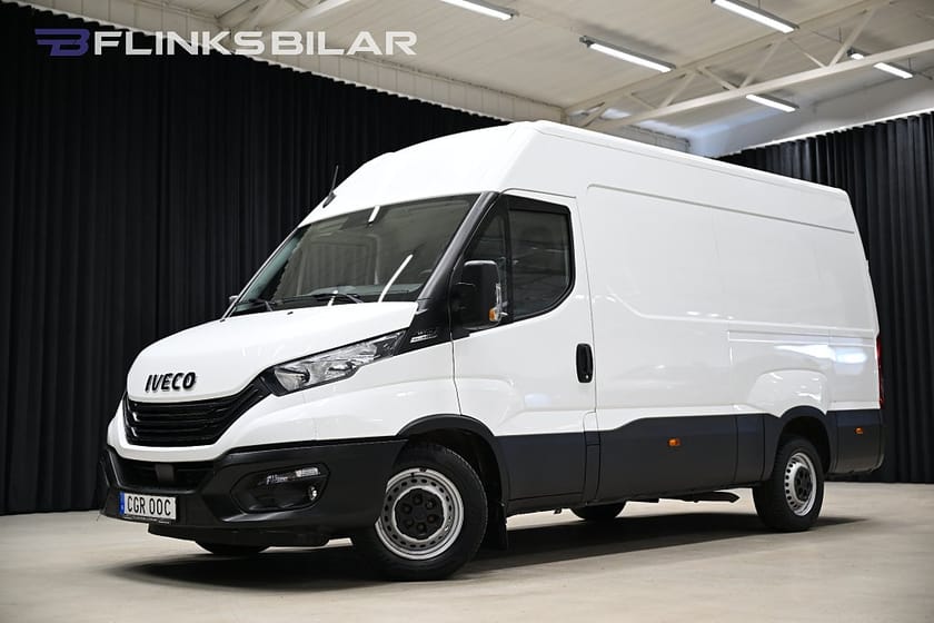 Bild 1 av Iveco Daily 35-140 Van 136HK L3H2 Automat|Webasto|3.5ton-dragvikt|Lågmil|Moms
