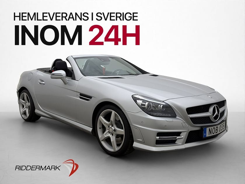 Bild 3 av Mercedes-Benz SLK 200 AMG Sport Hardtop Pano Skinn Två-Bruk