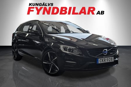 Volvo V60 T6 Black R AWD 329hk R-design Polestar,Drag
