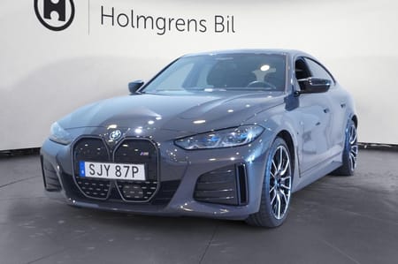 BMW i4 M50 xDrive Gran Coupé M-Sport Pro, Glastaklucka, Dragkrok, Navi