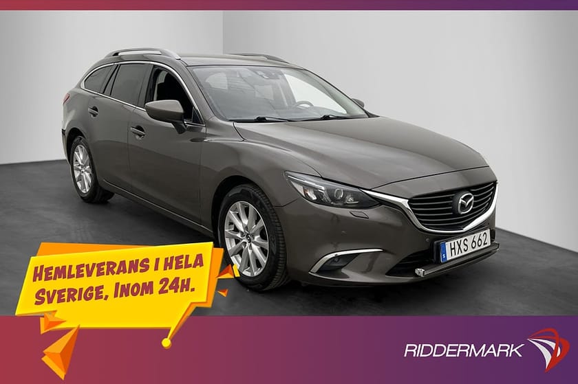 Bild 3 av Mazda 6 Wagon AWD 150hk Vision Drag Sensorer Farthållare