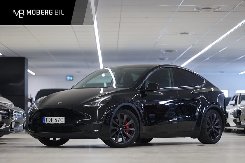 Bild 1 av Tesla Model Y Performance 534hk Pano Navi Läder
