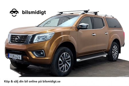 Nissan Navara Dubbelhytt 2.3 dCi 4WD Drag Läder Taklucka Navi 360° Värmare