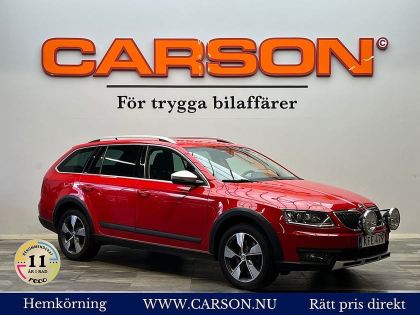 Bild 1 av Škoda Octavia Scout Skoda 2.0 TDI 4x4 Aut Värmare Drag Carplay