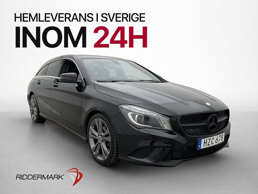 Bild 3 av Mercedes-Benz CLA 200 d Shooting Brake SB 136hk Drag Sensorer Halvskinn