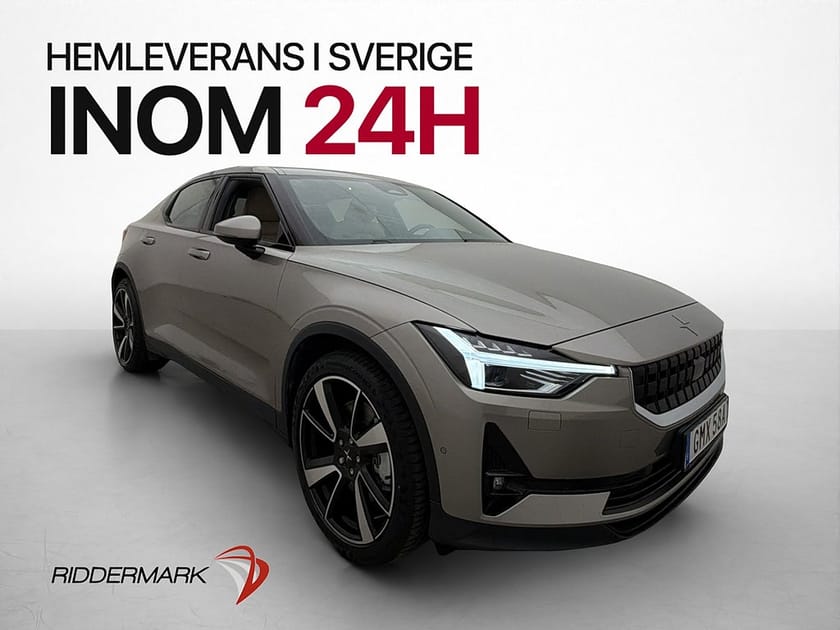 Bild 4 av Polestar 2 Long range Dual motor Pilot Plus Skinn Pano H/K