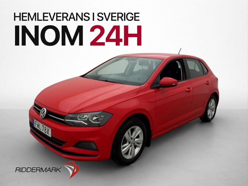 Bild 3 av Volkswagen Polo 1.0 TSI P-sensorer Bluetooth 0.48 l/mil 95hk