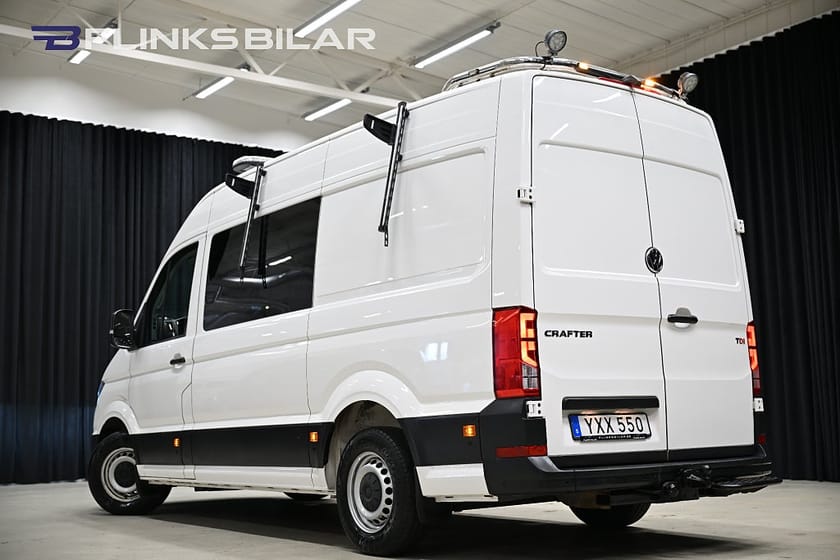 Bild 4 av Volkswagen Crafter 177HK Automat|Servicebil|Dubbelhytt|Inredd|Moms|SeUtr!!