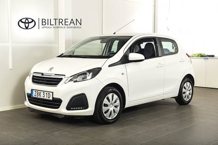 Peugeot 108 5-dörrar 1.0 Backkamera MOMS Lågmil