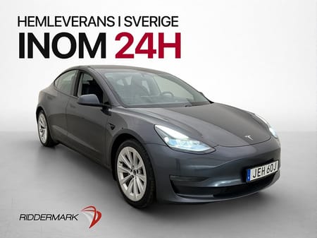 Tesla Model 3 Long Range AWD Värmepump Rattvärme AP MOMS