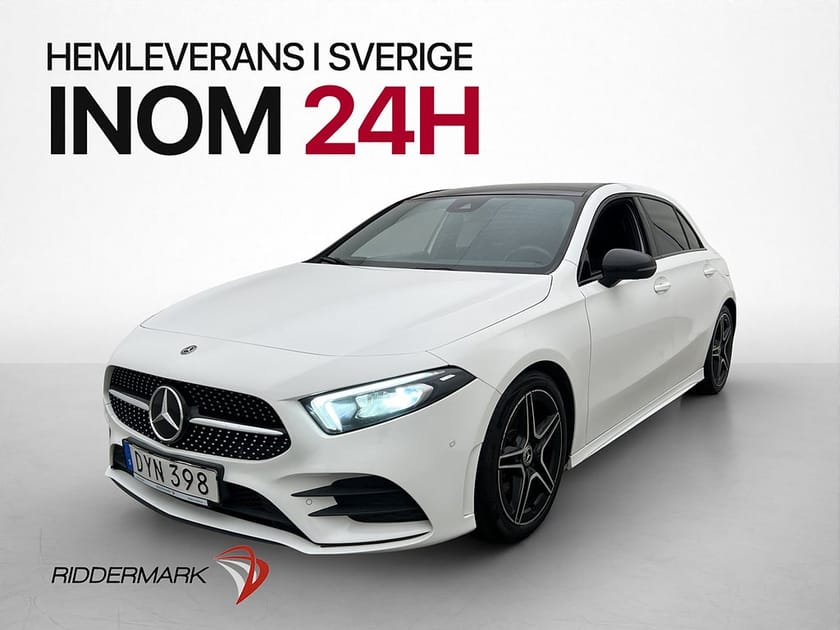 Bild 3 av Mercedes-Benz A 180 d A180 AMG Night Pano Kamera Halvskinn Navi