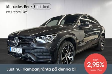 Mercedes-Benz GLC 300 de Coupé 4MATIC – AMG Line. Ränta 2.95%