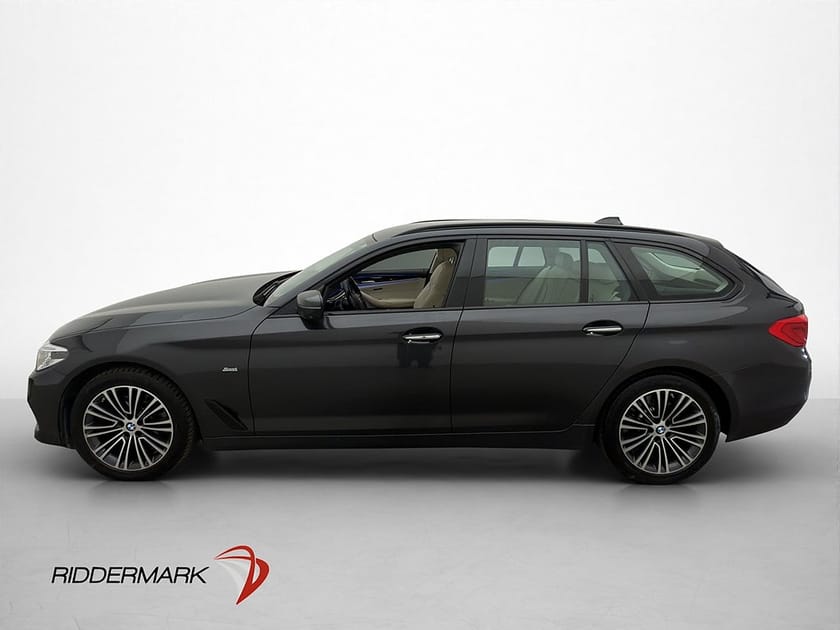 Bild 4 av BMW 520d xDrive Touring 190hk Sport line 360° HUD Skinn Adaptiv