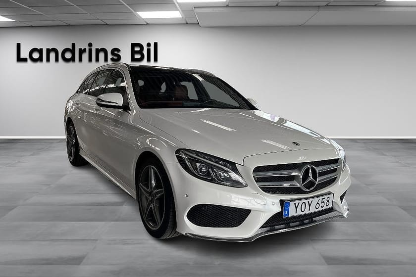 Bild 3 av Mercedes-Benz C 220 T d 4MATIC AMG Line / Drag / Pano / Värmare