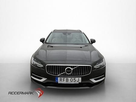 Volvo V90 T8 AWD 392hk Inscription Pano 360° VOC Värm Läder
