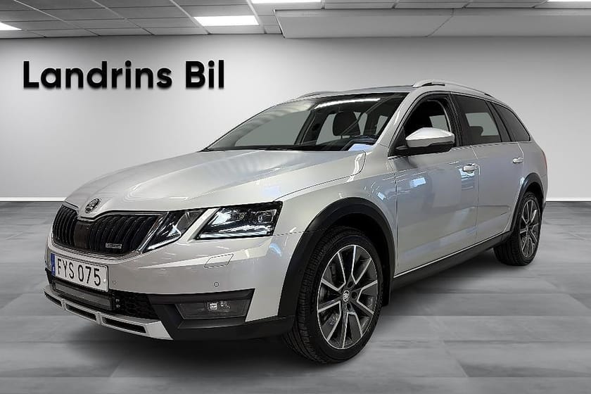 Bild 1 av Škoda Octavia Scout Skoda 2.0 TDI 150HK AUT 4x4 Premium *Drag*V-Hjul*Värmare*