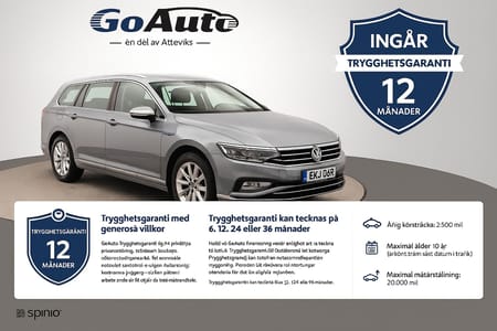 Volkswagen Passat Sportscombi GTE TSI DSG 218hk Drag Kamera