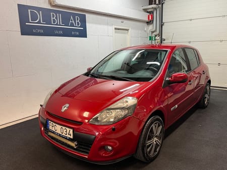 Renault Clio  Halvkombi 1.2 E85 75hk|NYBESS|FULLSERVAD|MoV|