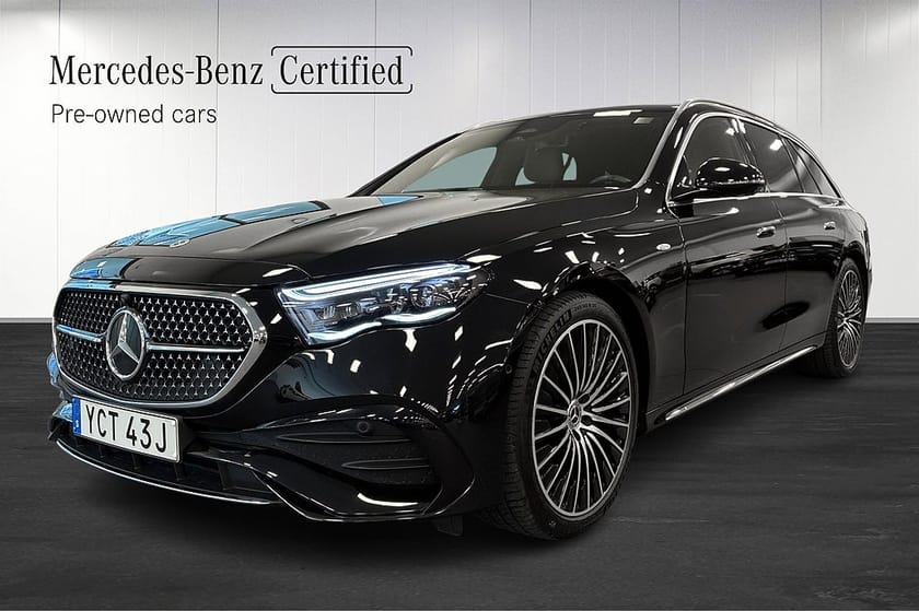Bild 1 av Mercedes-Benz E 300 T e 300e AMG 360° Kamera Navi Drag Elstolar Carplay