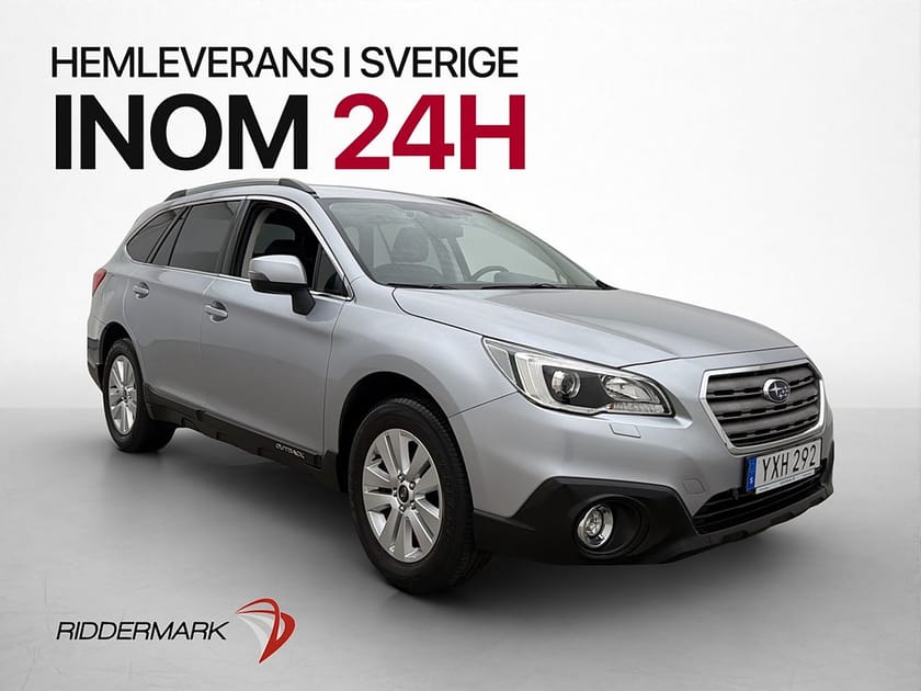 Bild 1 av Subaru Outback 2.5 4WD 175hk M&K-Värmare Kamera Skinn Drag