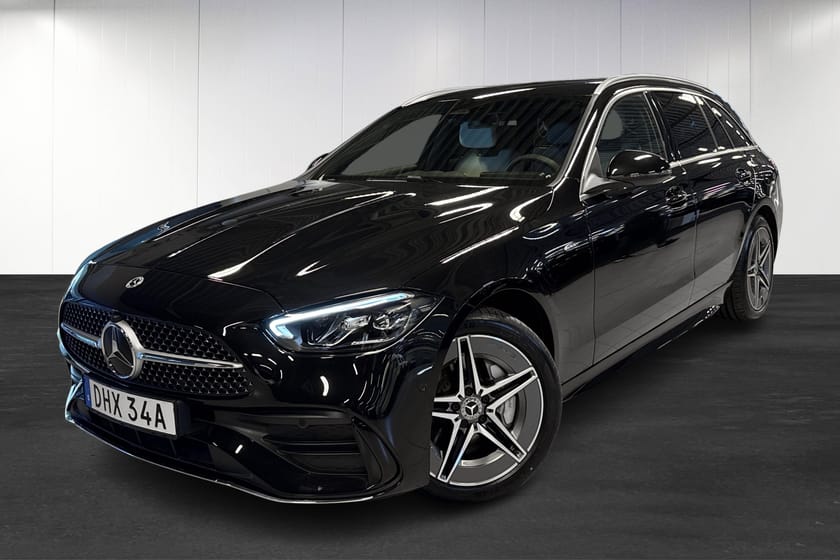 Bild 1 av Mercedes-Benz C 300 T e 9G-Tronic | AMG | Drag | Minnespaket | Smartphone | Backkamera